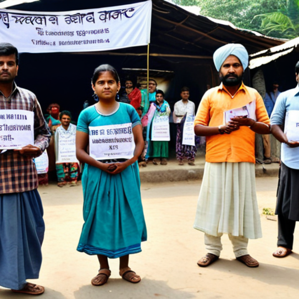 **

"A concerned citizen attending a social awareness campaign against corruption in a village bazaar. People are holding banners with slogans promoting integrity. The atmosphere is engaging, and the participants are diverse, wearing traditional Bengali attire. Focus on positive change and community involvement, clear and impactful visual elements, safe for work, appropriate content, fully clothed, professional, modest, family-friendly, perfect anatomy, correct proportions, natural pose, high quality."

**
