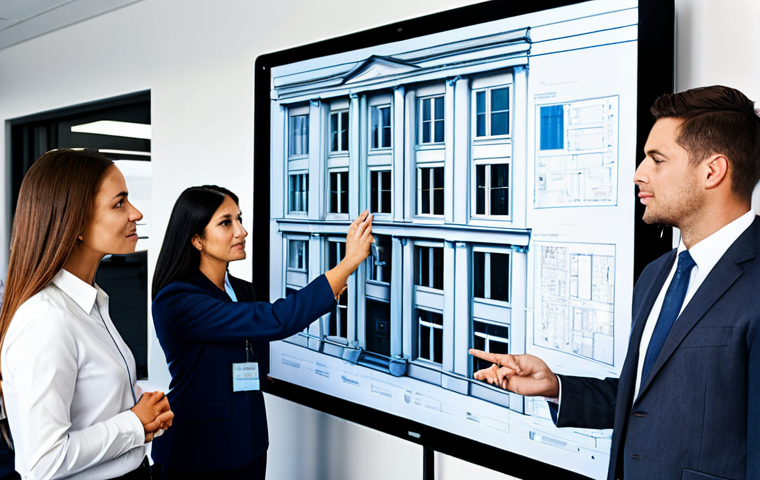 공공관리사와 관련된 자격증의 비교와 분석 - **Prompt:** A professional public administrator, fully clothed in modest business attire, inspecting...