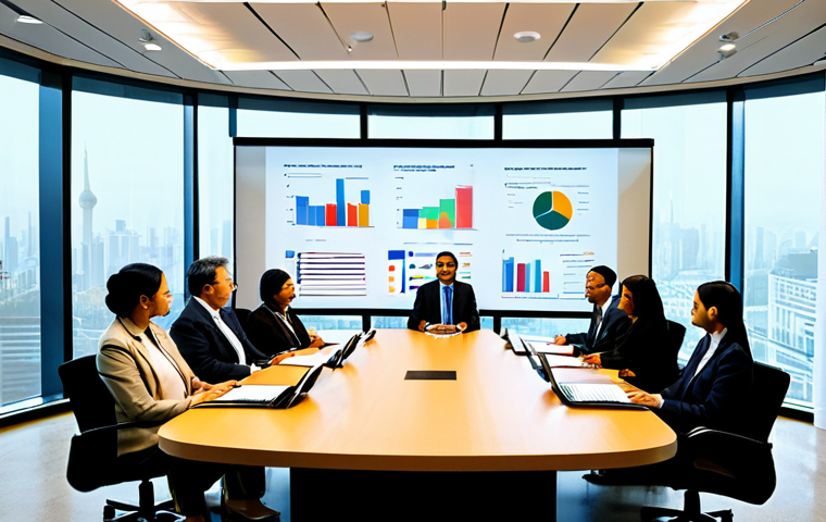 공공관리사 자격증의 글로벌 성장 가능성 - **Image Prompt for "Government Agencies"**:
"A highly professional and diverse group of public a...