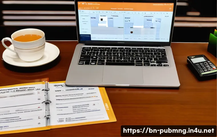 공공관리사 이직 시 필요한 문서 - A detailed workspace scene showing a Bengali professional organizing important personal and educatio...